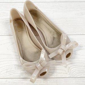 Mini Melissa Nude Blush Flats